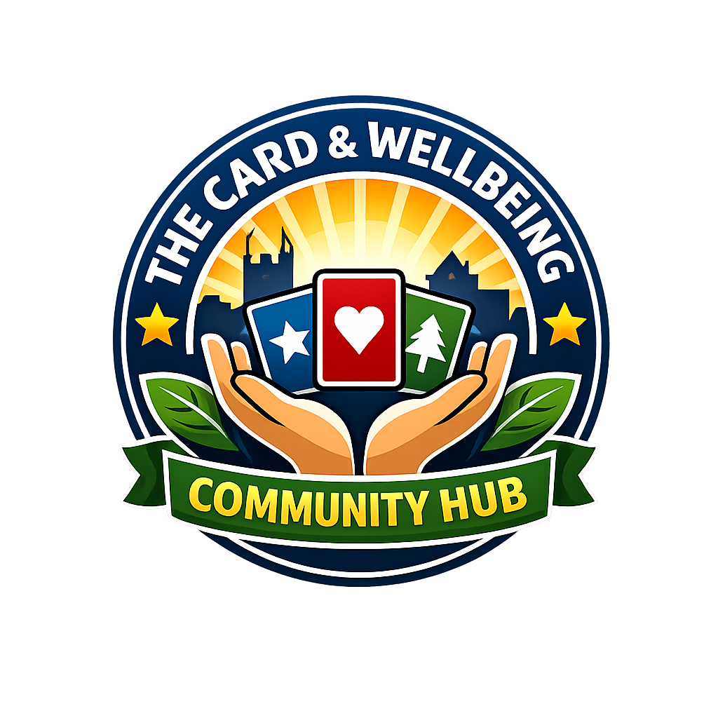 The Card & Wellbeing Community Hub Logo