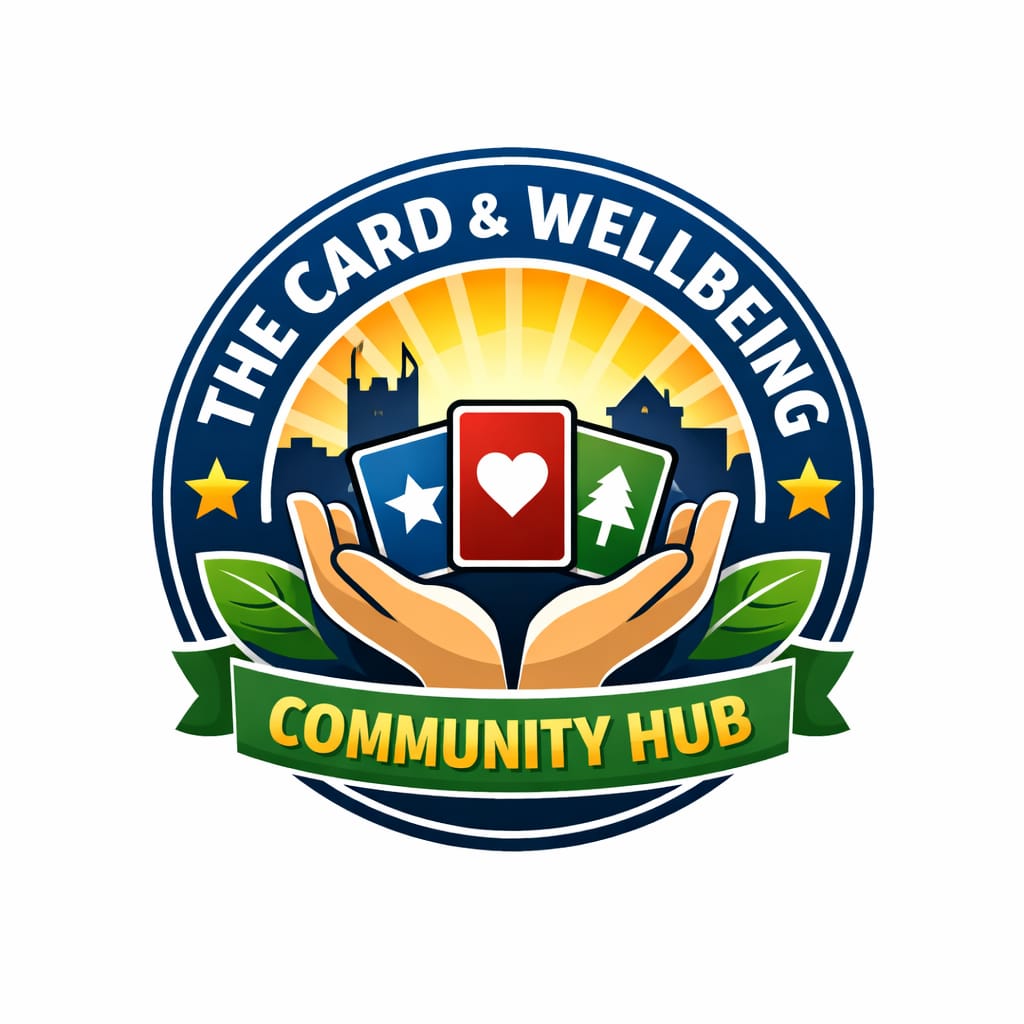 The Card & Wellbeing Community Hub Logo